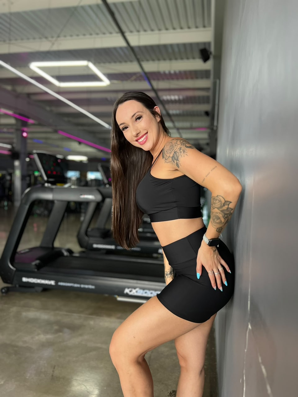 Franciele Bernardo em treino